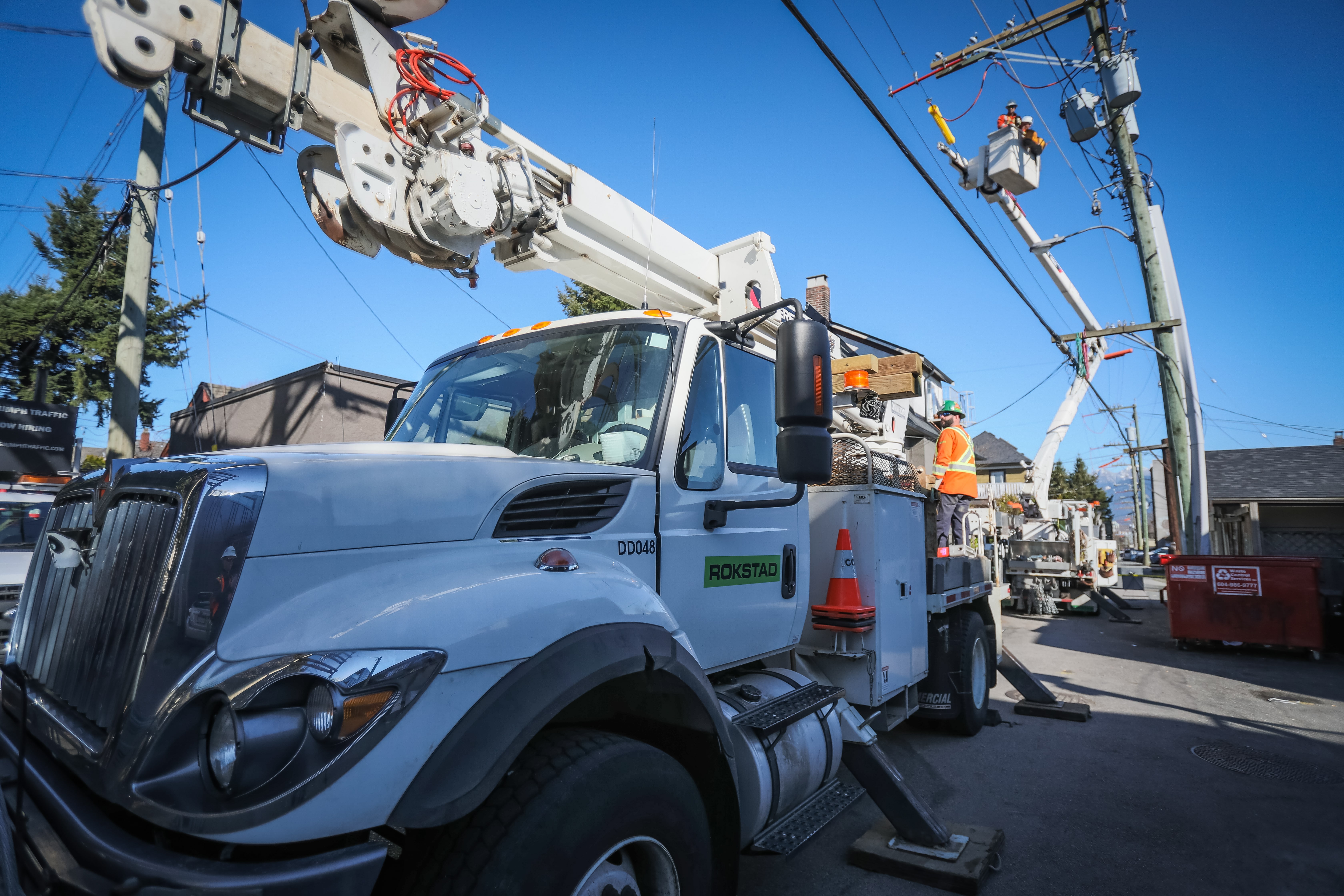 Ongoing Distribution Transmission And Trouble Line Services Bc Hydro Rokstad Power